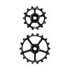 CeramicSpeed Nadrozmerné kolieska 14/18 zubové Farba: Čierna, Úprava: Coated