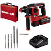 Einhell Power X-Change HEROCCO Kit plus 5 (1x3,0Ah) SDS plus-aku vrtací kladivo 18 V 3.0 Ah Li-Ion akumulátor, kufřík, vč. příslušenství