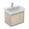Ideal Standard Connect Air Skrinka pod umývadlo Cube 55 cm, 48x41x40 cm, dekor svetlé drevo/svetlohnedá mat E0844UK