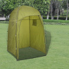 vidaXL Sprchovací/WC/prezliekací stan, zelený - Zelená - 74664-29283