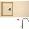 Sinks PERFECTO 860 Sahara + Vitalia G13450