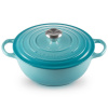 Le Creuset - Liatinový rodinný hrniec okrúhly s pokrievkou 26cm/4,1l - La Marmite Karibik