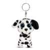 NICI Glubschis Dalmatin Dottino prívesok na kľúče 9cm, ZELENÝ
