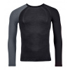 Pánske funkčné tričko ORTOVOX 120 Competition Light Long Black raven XXL