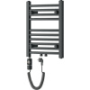 Mexen Ares, elektrické vykurovacie teleso 500 x 400 mm, 300 W, antracitová, W102-0500-400-2300-66