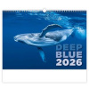 Nástenný kalendár Deep Blue 45 x 31,5 cm 2026