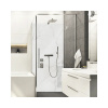 Obkladové panely do kúpeľne mySpotti Shower Marmor White 210x100 cm SH-255150-1937-HB