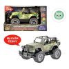 MaDe Auto Jeep vojenský na baterie 21 x 12 x 10 cm