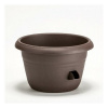 Samozavlažovacia žardina Siesta, hnedá, Plastia, pr. 35 cm
