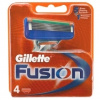 Gillette Fusion náhradné čepieľky 4ks