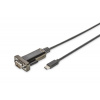 DIGITUS USB Type C 2.0 na sériový převodník, délka kabelu DSM 9M 1m