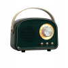 PRENOSNÉ KUCHYNSKÉ RÁDIO FM BLUETOOTH RETRO USB SD AUX MP3 S AKUMULÁTOROM