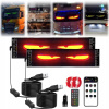 2x Automobilová lampa LED pásik Devil Eyes 92X374MM Nákladné auto TIR SUV