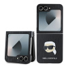 Karl Lagerfeld PU Saffiano Monogram Karl Head Samsung Galaxy Z Flip 6 Black KLHCZF6PGKSKIHK