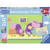 RAVENSBURGER Prasátko Peppa Doma 2x12 dielov