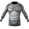 Rashguard Men s dlhými rukávmi smmash maori mao (Saténové boxerské šortky daniken __ s)
