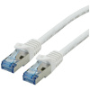 Roline 21.15.2868 RJ45 sieťové káble, prepojovacie káble CAT 6A S/FTP 15.00 m biela dvojžilový tienený, bez halogénov, samozhášavý 1 ks; 21.15.2868