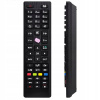 Diaľkový Ovládač Zamiennik TV LCD LED HITACHI PANASONIC TELEFUNKEN JVC HYUNDAI RC4862 RC4870 RC4875 RC4849 čierny