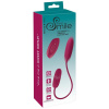 Sweet Smile RC Shaking & Vibrating Love Egg Duo Red