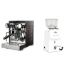 Rocket Espresso Appartamento TCA, black/copper + Ascaso H64, white