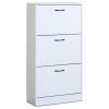Autronic, Botník, 60cm, MDF, biely, ABO-G1016 WT