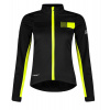 FORCE FROST softshell dámská, černo-fluo - L