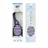 Wet Brush Shower Detangler kefa na vlasy Purple Glitter