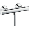 HANSGROHE Ecostat Universal sprchový termostat na stenu, pre 1 spotrebič, chróm, 13122000