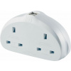 Go Travel adaptér UK/Európa Duo s USB