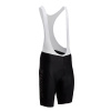 SILVINI pánske kraťasy Suelo Bib black-white XL