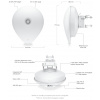 Ubiquiti AirFiber AF60-XR 60GHz XR PtP 2,7Gbps (up to 15km) (Ubiquiti AirFiber AF60-XR 60GHz XR PtP 2,7Gbps (up to 15km))