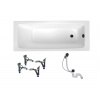 Swiss aqua technologies Obdélníková vana SAT Feel 160x70 cm smaltovaná ocel levá i pravá SATBVFEEL1608
