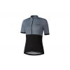 Shimano dámsky cyklistický dres s krátkym rukávom ELEMENT, šedo-čierna XL