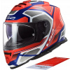 PRILBA NA MOTOCYKLE LS2 FF800 STORM FASTER R / B - M (PRILBA NA MOTOCYKLE LS2 FF800 STORM FASTER R / B - M)