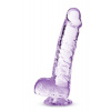 Blush NATURALLY YOURS 6INCH CRYSTALLINE fialové