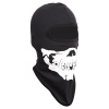 kukla BALACLAVA SKULL, NOX (černá/bílá)
