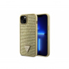Guess Rhinestones Triangle Metal Logo iPhone 15 Gold 3666339191061