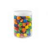 Hracie kocky farebné drevo spoločenská hra 16mm 10x14cm