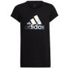 Adidas Dance Metallic Print Tee Jr HD4407 (94082) Black 140 CM