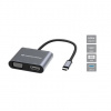Conceptronic DONN16G Kábel USB 3.2 Gen 1 (3.1 Gen 1) Type-C Šedá (DONN16G)
