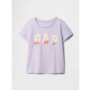 GAP Baby tričko s logom Fialová 12-18M Fialová Fialová