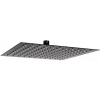 FDesign Inula horná/hlavová sprcha 30x30 cm štvorec čierna FD8-501-22