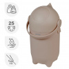 NATTOU Kôš na plienky Dropy Variant: NATTOU Kôš na plienky Dropy Taupe 27 cm, 20l