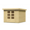 drevený domček KARIBU ASKOLA 4 (73061) natur LG1708