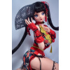 Elsababe sex-dolls Kuraki Chiaki 148cm / Anime Platinum Silicone Sex Doll