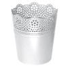 Prosperplast Lace s čipkou 13,5 cm biela DLAC140