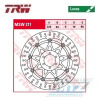 Lucas TRW Kotúč brzdový plávajúci TRW MSW211 (320/64/6D) - okrúhly dizajn - Aprilia+Benelli+Bimota+BMW+Cagiva+Ducati+KTM+Laverda+Morini+Moto Guzzi+Voxan+Yamaha