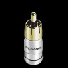 Audioquest ITC-24G / RCA (Pozlátený RCA konektor 24 AWG pre inštaláciu bez spájkovania.)