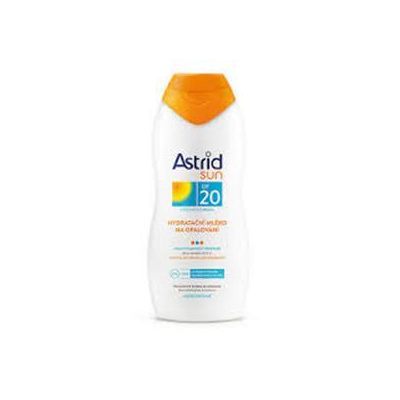 ASTRID Hydratačné mlieko na opaľovanie OF 20 Sun 200 ml