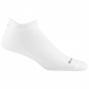 Darn Tough ponožky RUN NO SHOW ULTRA Lightweight Merino - pánské - bílé Velikost: L